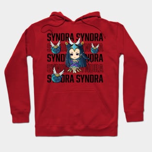 Star Guardian Syndra Black Text Hoodie